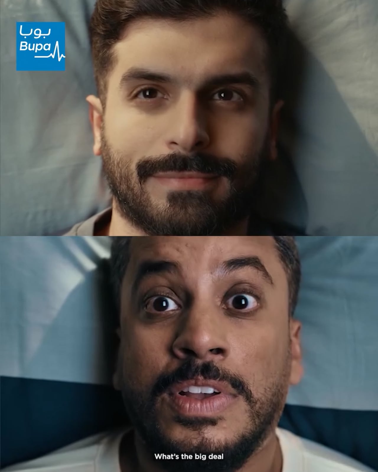 Bupa healthcare campaign film — casting by Mr Casting KSA