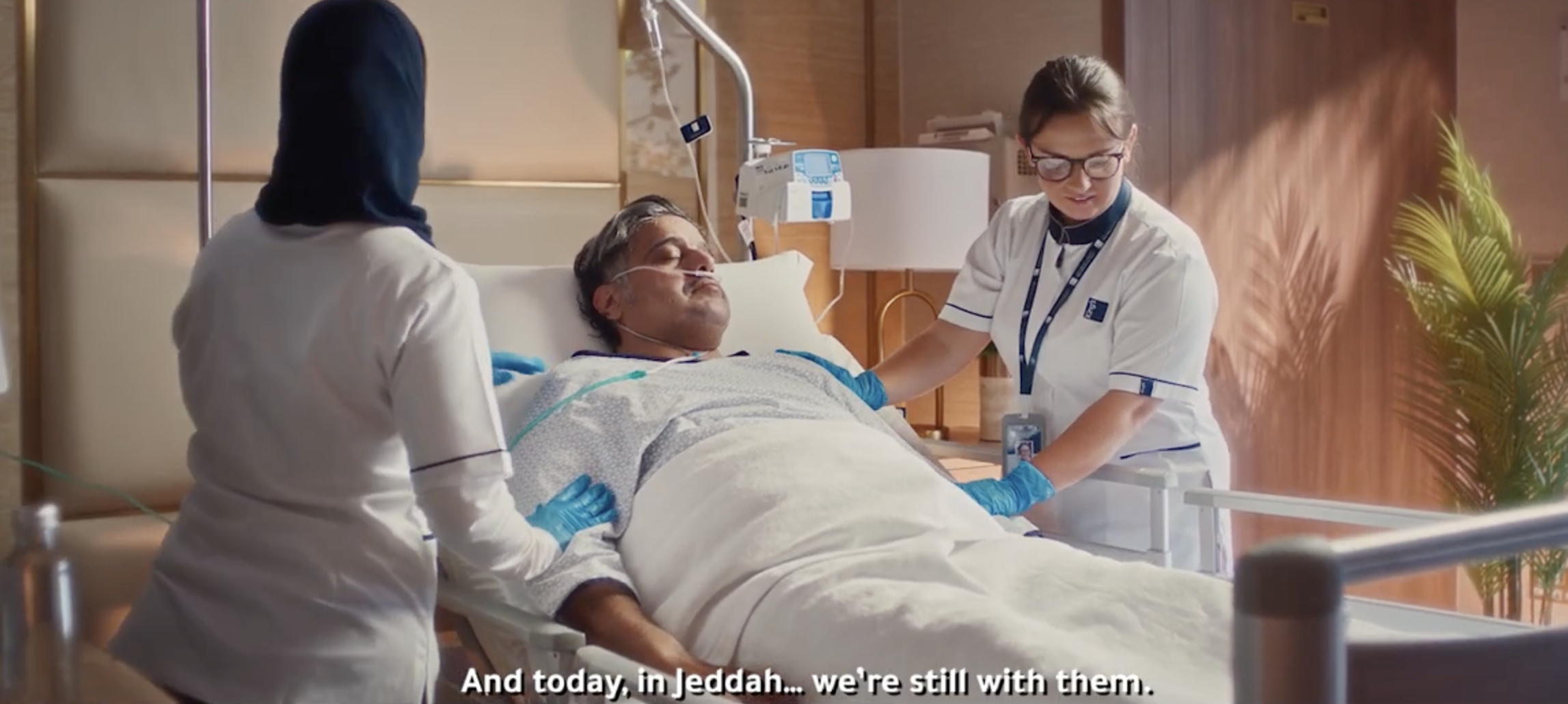 King's College Hospital London Jeddah 180 Years campaign — casting by Mr Casting KSA